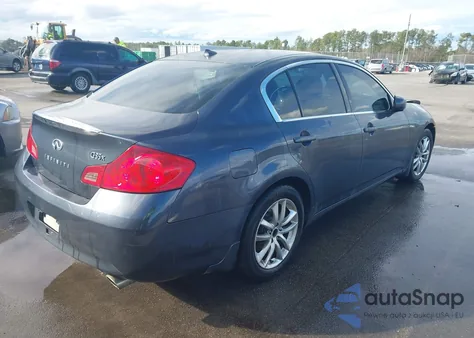 2007 Infiniti G35X z USA, uszkodzony, nr VIN JNKBV61F47M801516